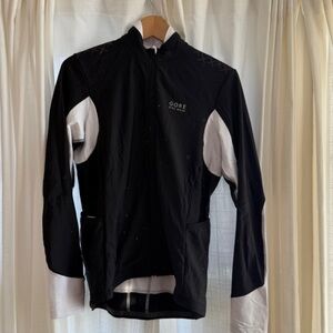Gore Bike WearCycling‎ Jacket Womens Full Zip Black White Size L